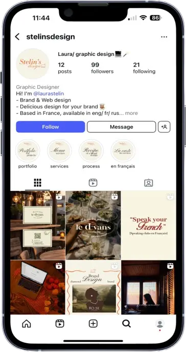 Phone icon representing communication